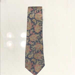 Vintage Valeriano Paisley Silk Tie